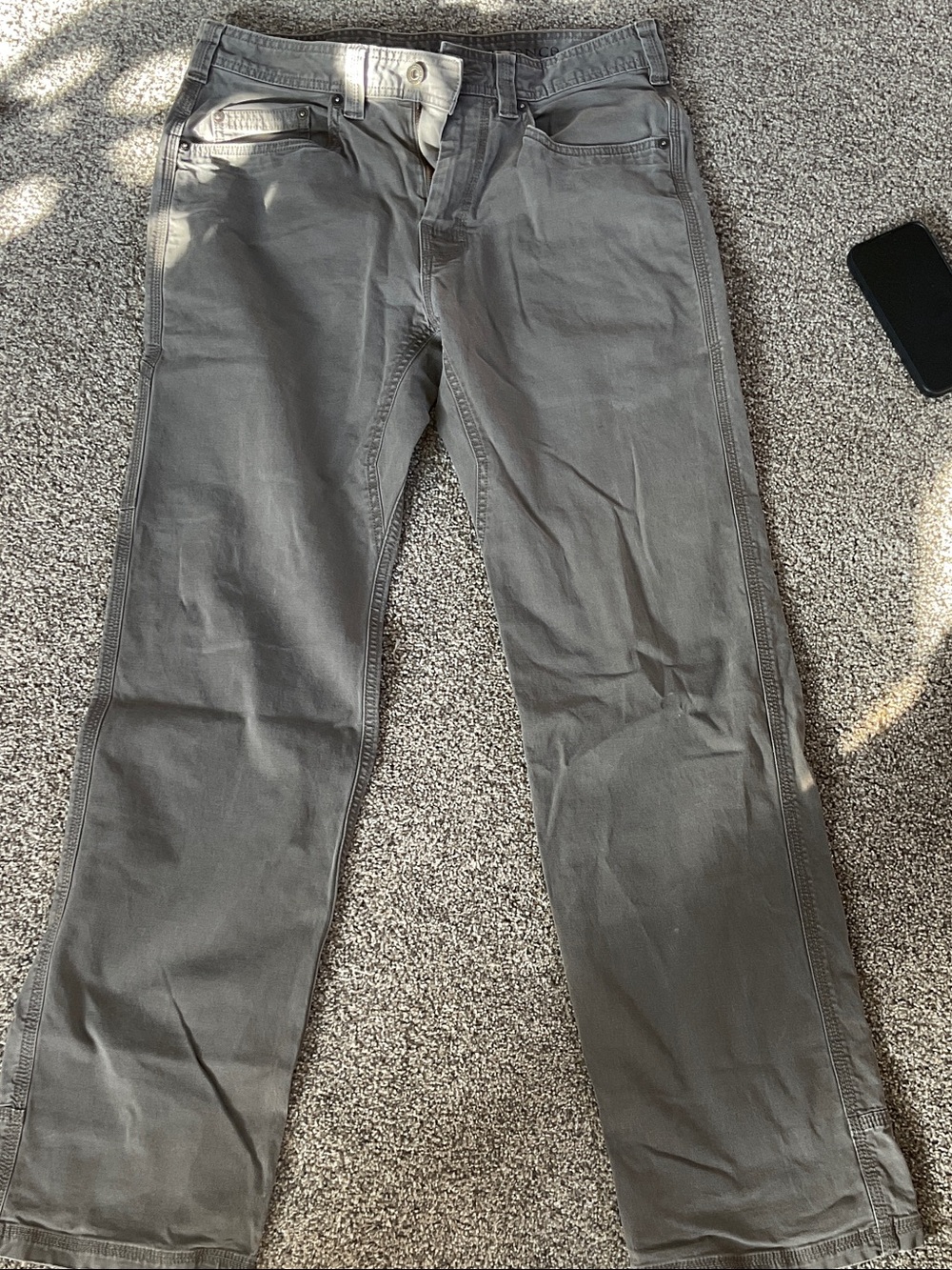 Prana Casual Straight Pants in Taupe
